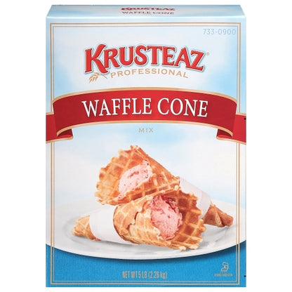Krusteaz Waffle Cone Mix, 6 x 5 lb Case - DOT product image 2