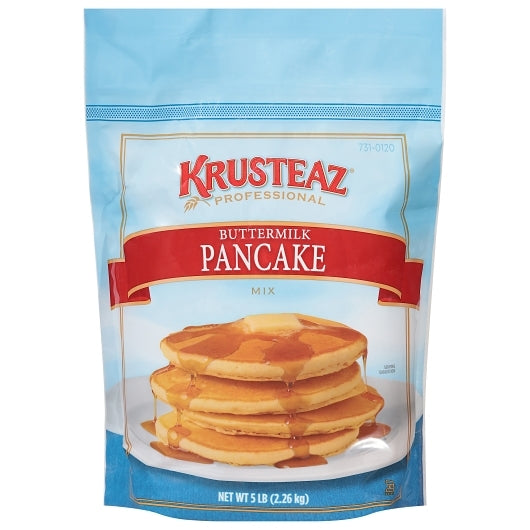 Krusteaz Buttermilk Pancake Mix Foodservice, 6 x 5 lb Case - Bakery & Desserts