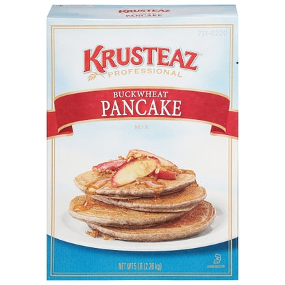 Krusteaz Buck Wheat Buckwheat Pancake Mix, 6 x 5 lb Case - DOT product image 2