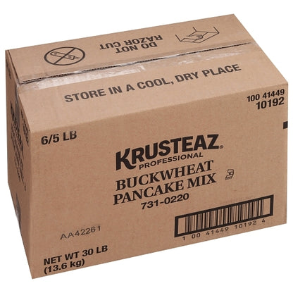 Krusteaz Buck Wheat Buckwheat Pancake Mix, 6 x 5 lb Case - DOT product image 5