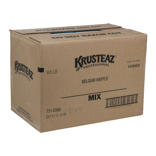 Krusteaz Belgian Waffle Mix, 6 x 5 lb Case - DOT product image 6
