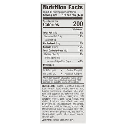 Krusteaz Professional Yellow Cake Mix, 6 x 5 lb Case - DOT product image 8