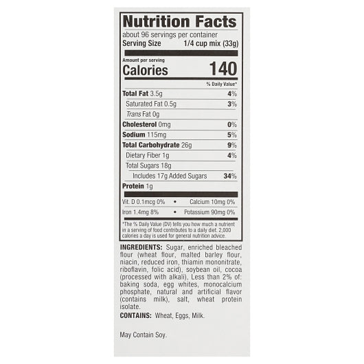 Krusteaz Fudge Brownie Cake Mix, 6 x 7 lb Case - DOT product image 6