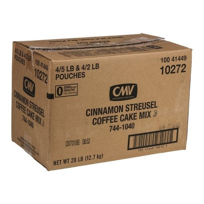 Continental Mills Cinnamon Streusel Coffee Cake Mix, 4 x 7 lb Case - DOT product image 3