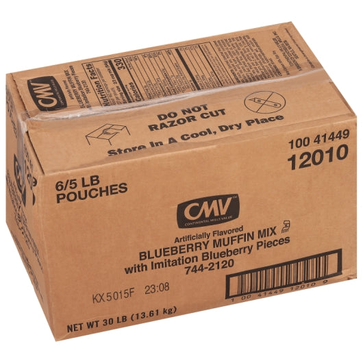 Continental Mills Imitation Blueberry Muffin Mix, 6 x 5 lb Case - DOT product image 3