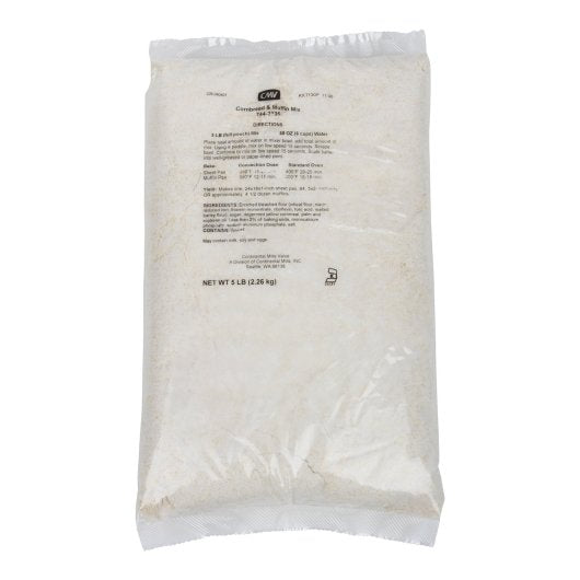Continental Mills Cornbread & Muffin Mix, 6 x 5 lb Case - Bakery & Desserts
