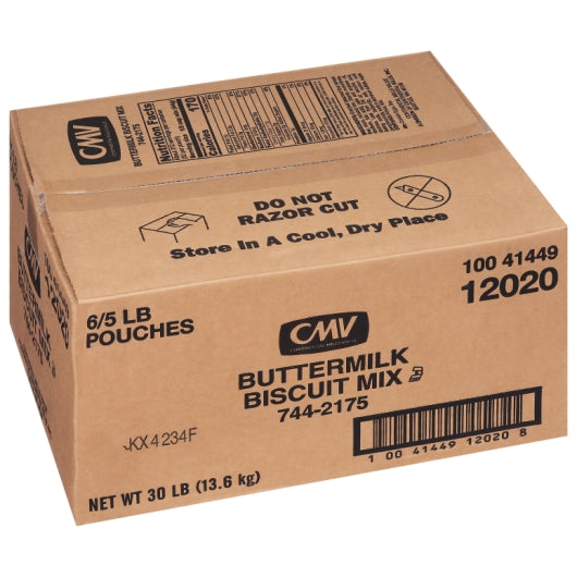 Continental Mills Value Buttermilk Biscuit Mix, 6 x 5 lb Case - DOT product image 6