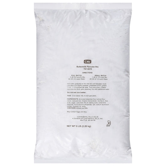 Continental Mills Buttermilk Pancake Mix, 6 x 5 lb Case - DOT product image 2