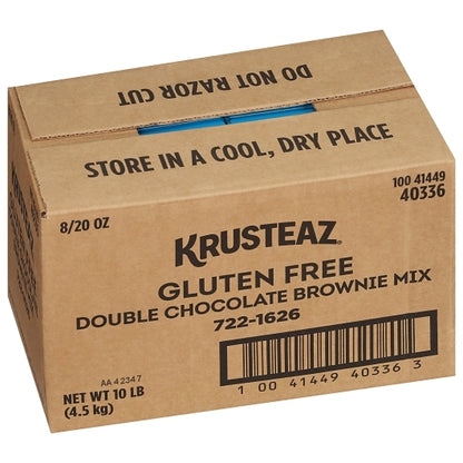 Krusteaz Gluten-Free Double Chocolate Brownie Mix, 20 Ounce, 8 Count - DOT product image 6