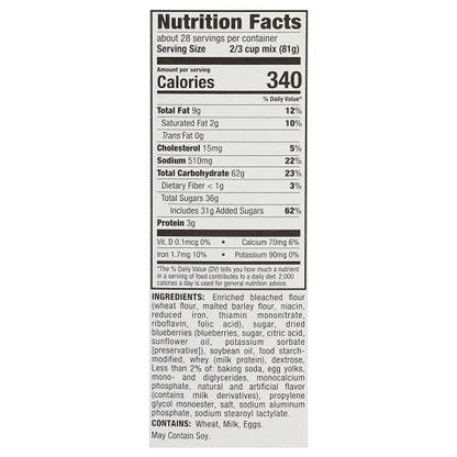 Krusteaz Professional Blueberry Muffin Mix, 6 x 5 lb Case - DOT product image 8