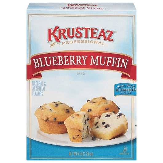 Krusteaz Professional Blueberry Muffin Mix, 6 x 5 lb Case - DOT product image 2