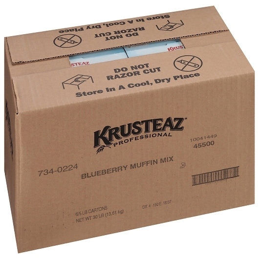 Krusteaz Professional Blueberry Muffin Mix, 6 x 5 lb Case - DOT product image 7