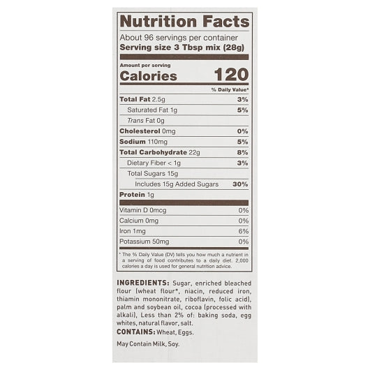 Shepherd's Grain Fudge Brownie Mix, 6 x 6 lb Case - DOT product image 7