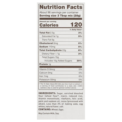 Shepherd's Grain Fudge Brownie Mix, 6 x 6 lb Case - DOT product image 7