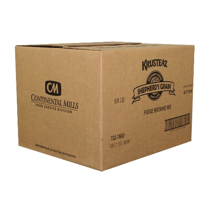 Shepherd's Grain Fudge Brownie Mix, 6 x 6 lb Case - DOT product image 6