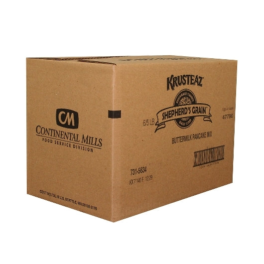 Continental Mills Krusteaz Buttermilk Pancake, 6 x 80 oz Case - DOT product image 8