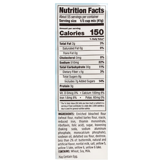 Krusteaz Professional Sweet Cream Pancake Mix, 6 x 5 lb Case - DOT product image 6