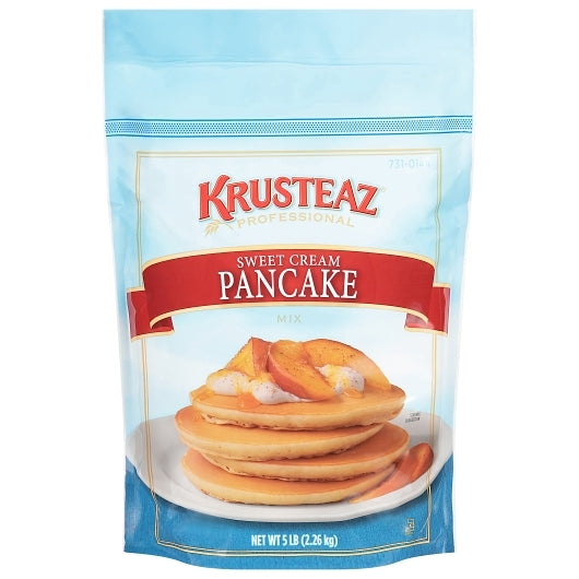 Krusteaz Professional Sweet Cream Pancake Mix, 6 x 5 lb Case - Bakery & Desserts