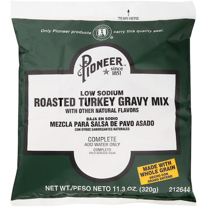 Pioneer Roasted Turkey Gravy Mix, 6 x 11.3 oz Case - DOT product image 2