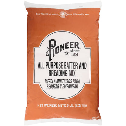 Pioneer All Purpose Breading & Batter Mix, 6 x 5 lb Case - Pantry Ingredients