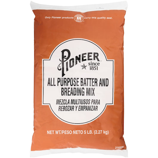 Pioneer All Purpose Breading & Batter Mix, 6 x 5 lb Case - Pantry Ingredients
