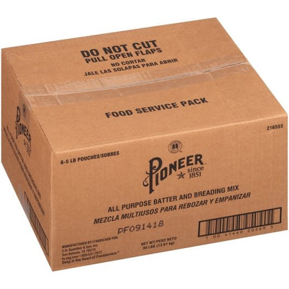 Pioneer All Purpose Breading & Batter Mix, 6 x 5 lb Case - DOT product image 8
