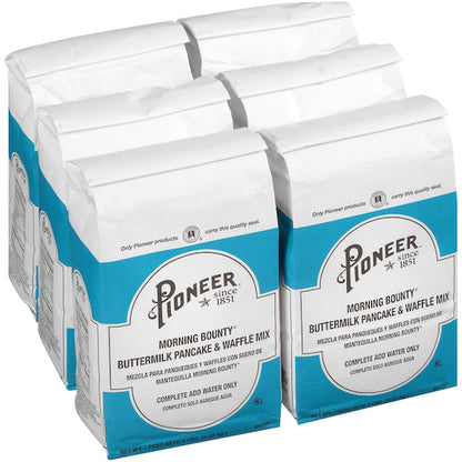 Pioneer Buttermilk Pancake And Waffle Mix, 6 x 5 lb Case - DOT product image 7