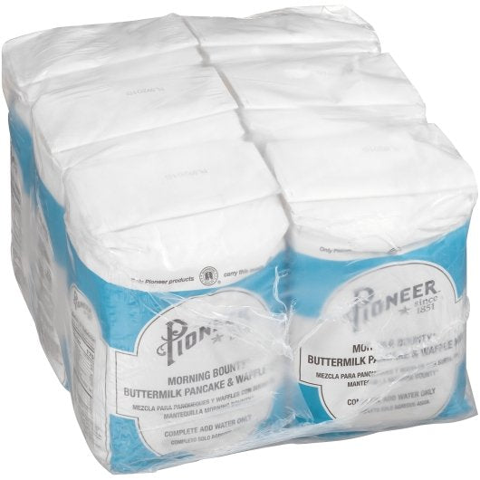 Pioneer Buttermilk Pancake And Waffle Mix, 6 x 5 lb Case - DOT product image 4