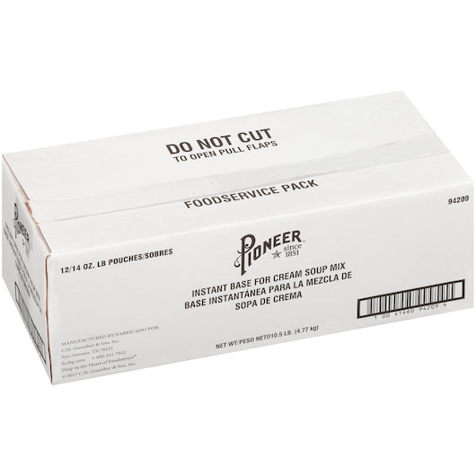 Pioneer Instant Base For Cream Soup Mix, 12 x 14 oz Case - DOT product image 6