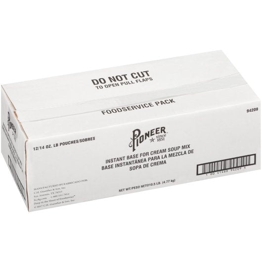 Pioneer Instant Base For Cream Soup Mix, 12 x 14 oz Case - DOT product image 7