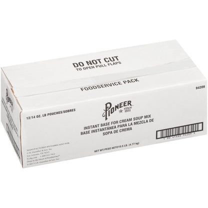Pioneer Instant Base For Cream Soup Mix, 12 x 14 oz Case - DOT product image 7