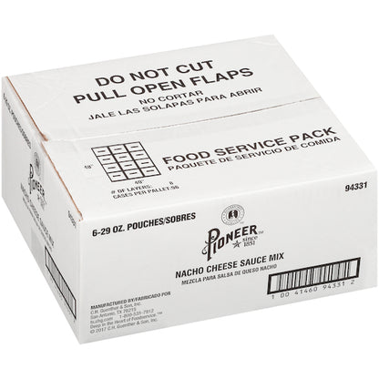 Pioneer Nacho Cheese Sauce Mix, 6 x 29 oz Case - DOT product image 3