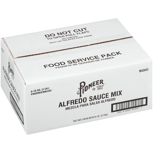 Pioneer Alfredo Sauce Mix, 6 x 16 oz Case - DOT product image 3