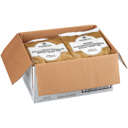 Pioneer Instant Peppered Old Fashioned Gravy Mix, 12 x 12 oz Case - DOT product image 7