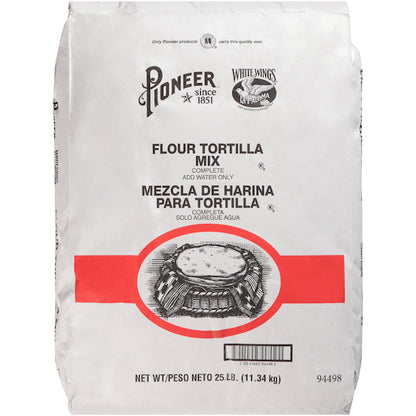 White Wings FLOUR TORTILLA MIX, 1 x 25 lb Case - DOT product image 3
