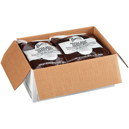 Pioneer Roast Beef Flavored Gravy Mix, 6 x 13 oz Case - DOT product image 5