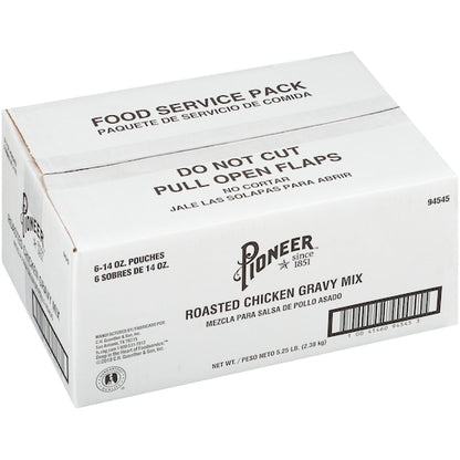 Pioneer Roasted Chicken Gravy Mix, 6 x 14 oz Case - DOT product image 6