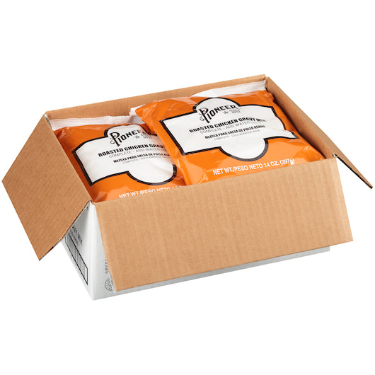 Pioneer Roasted Chicken Gravy Mix, 6 x 14 oz Case - DOT product image 5