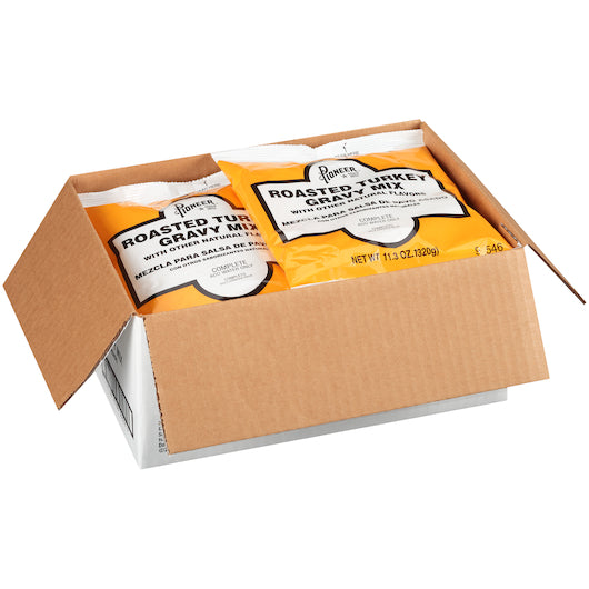 Pioneer Roasted Turkey Gravy Mix, 6 x 11.3 oz Case - DOT product image 5
