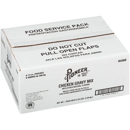 Pioneer Chicken Gravy Mix, 6 x 14 oz Case - DOT product image 7