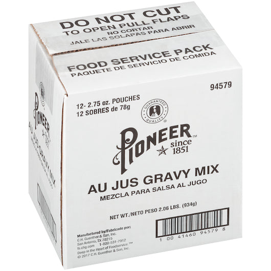 Pioneer Au Jus Gravy Mix, 12 x 2.75 oz Case - DOT product image 6