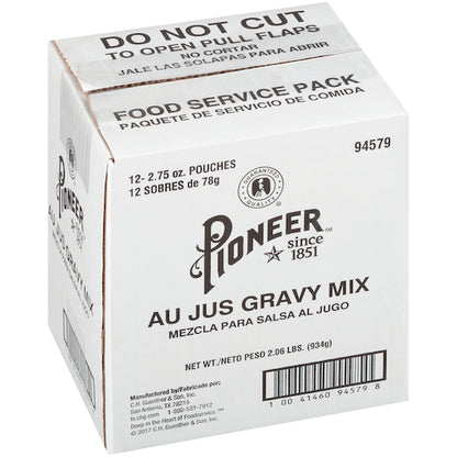 Pioneer Au Jus Gravy Mix, 12 x 2.75 oz Case - DOT product image 6