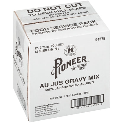 Pioneer Au Jus Gravy Mix, 12 x 2.75 oz Case - DOT product image 7