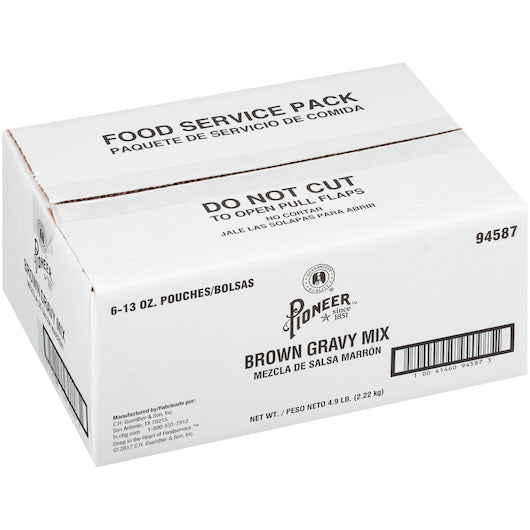 Pioneer Brown Gravy Mix, 6 x 13 oz Case - DOT product image 6
