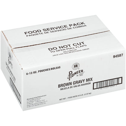 Pioneer Brown Gravy Mix, 6 x 13 oz Case - DOT product image 6