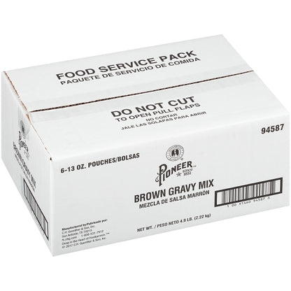 Pioneer Brown Gravy Mix, 6 x 13 oz Case - DOT product image 7