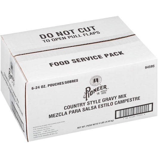 Pioneer COUNTRY STYLE GRAVY MIX, 6 x 24 oz Case - DOT product image 6