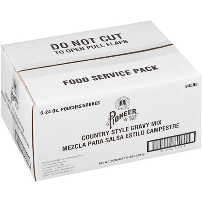Pioneer COUNTRY STYLE GRAVY MIX, 6 x 24 oz Case - DOT product image 6