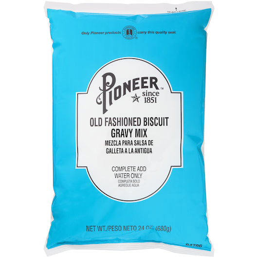 Pioneer Old Fashioned Biscuit Gravy Mix, 6 x 24 oz Case - DOT product image 2