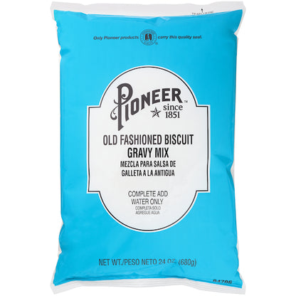 Pioneer Old Fashioned Biscuit Gravy Mix, 6 x 24 oz Case - DOT product image 2
